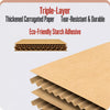 Corrugated Cardboard Cat Scratcher House with Hideaway
