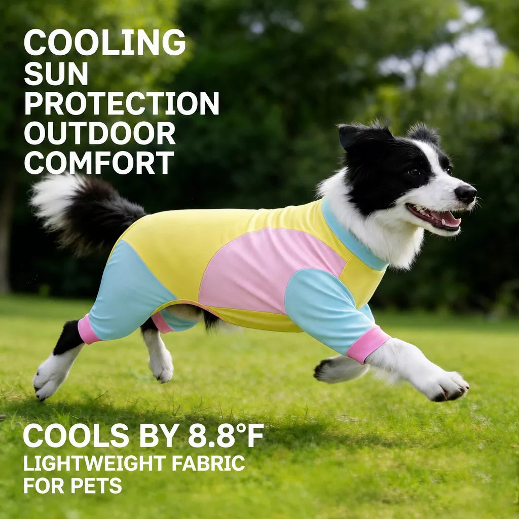 Lightweight Four-Leg Dog Shirt for Summer