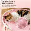 Round Cat Bed with Hammock-Style Resting Area
