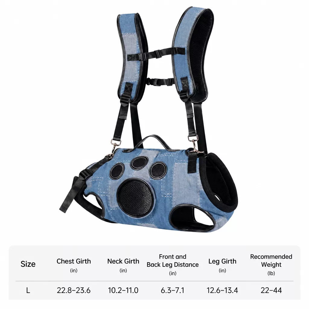 Pet Side-Carry Carrier for Dogs and Cats