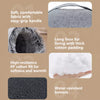 Enclosed Plush Pet Bed for Cats and Small Dogs