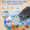 Round Water-Filled Pet Mat for Dogs and Cats