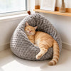 Enclosed Chicken Butt Cat Bed