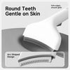 Curved-Tooth Pet Thinning Comb for Cats and Dogs