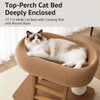 Sisal Cat Scratcher Bed with Integrated Resting Space