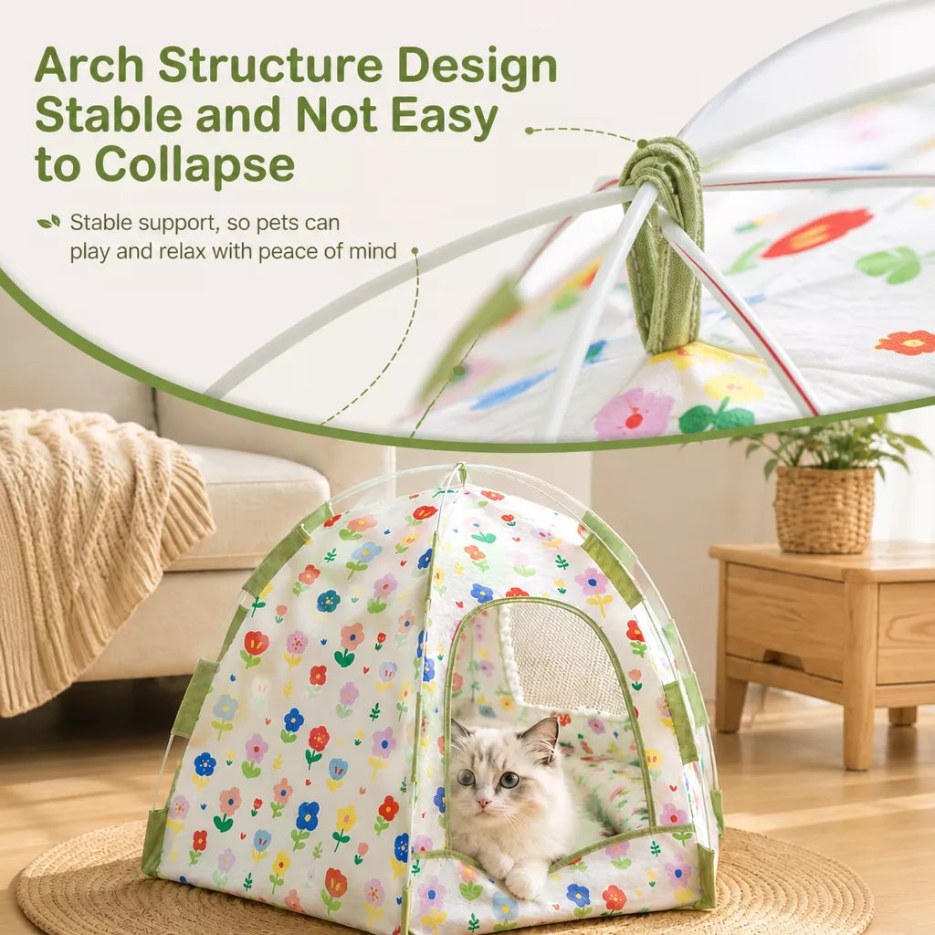 Indoor Cat & Dog Tent Bed