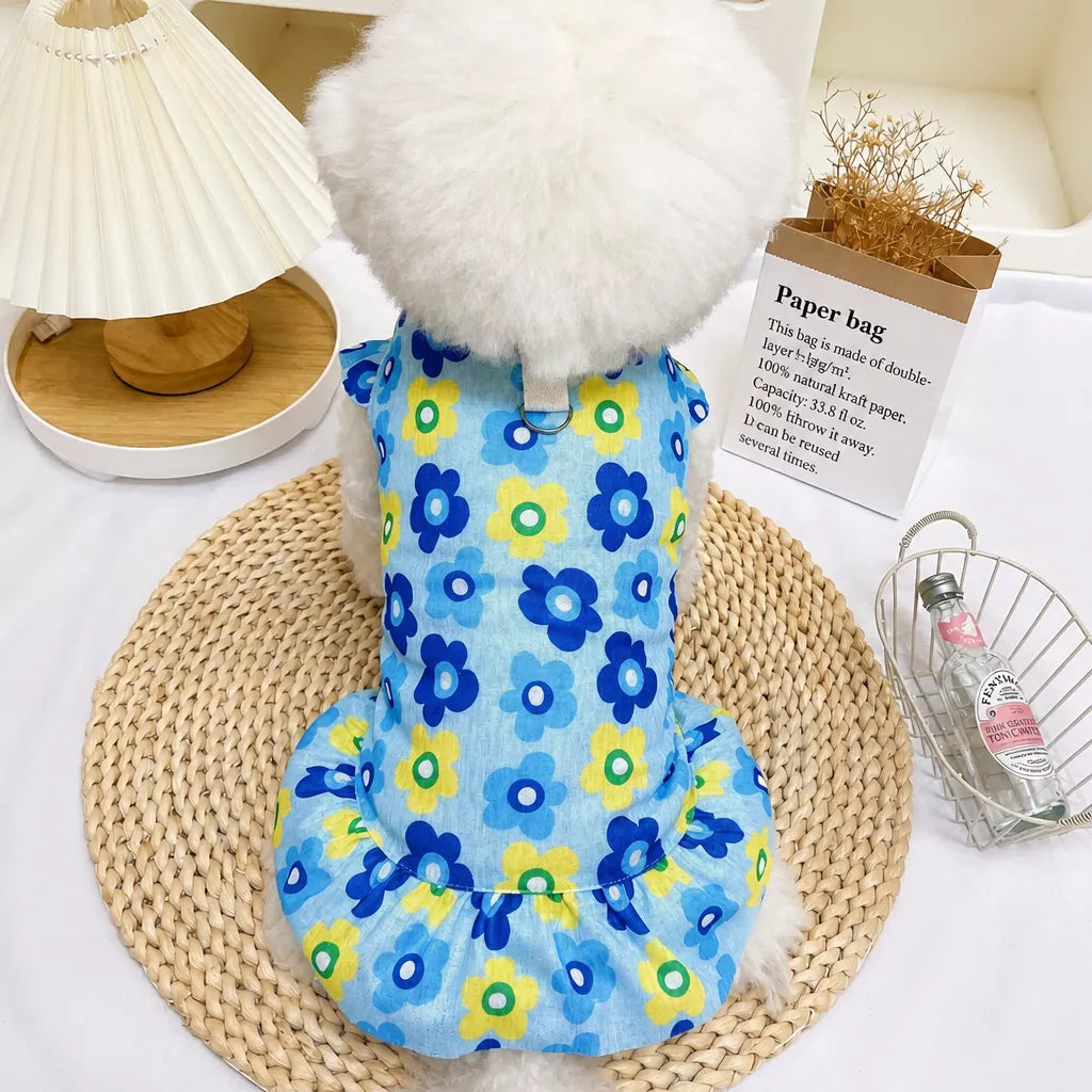 Breathable Mesh Summer Dress for Dogs and Cats