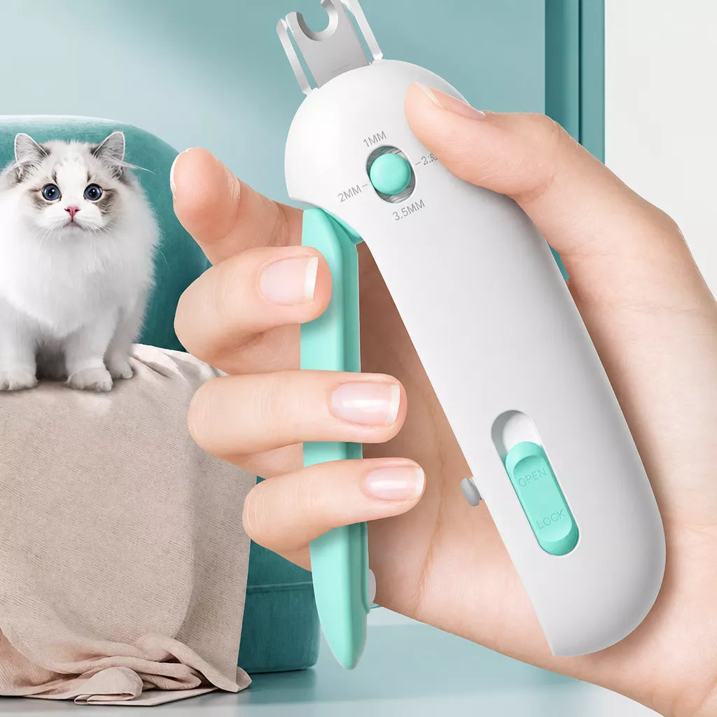 Adjustable-Opening Cat Nail Clipper