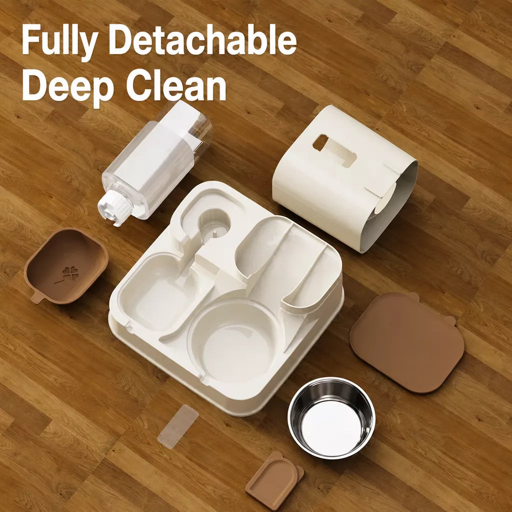 Pet Food and Water Bowl for Cats and Dogs