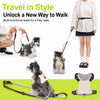 Adjustable Vest-Style Dog Harness and Leash