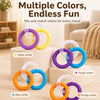 Dog Tug Ring Toy for Chewing, Training, and Interactive Play