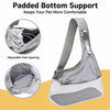 Breathable Front-Carrying Pet Carrier Backpack for Cats and Small Dogs