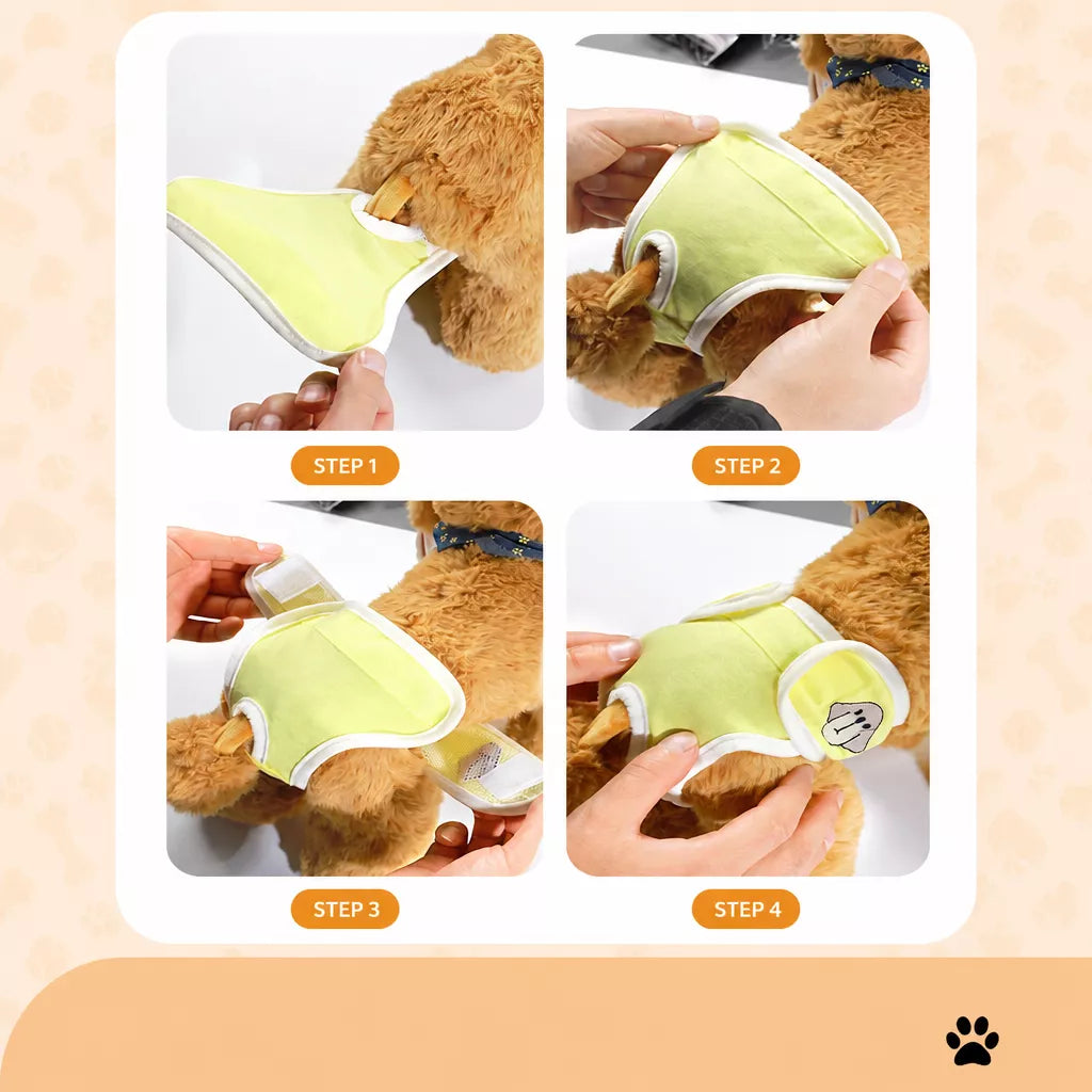 Cotton Dog Heat Pants for Female Dogs