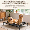Raised Dog Cot Bed with Removable Washable Cover