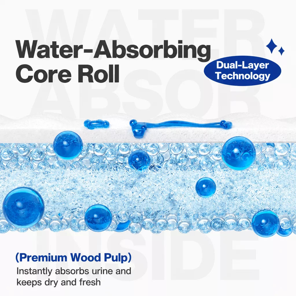 Disposable Pull-On Dog Diapers for Male and Female Dogs