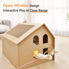 Corrugated Cardboard Cat House & Scratcher