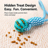 Rope Tug and Treat-Dispensing Dog Toy