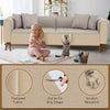Wall-Mounted Cat Scratcher Mat for Vertical Scratching