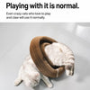 Foldable Accordion Cat Scratcher Toy with Bell