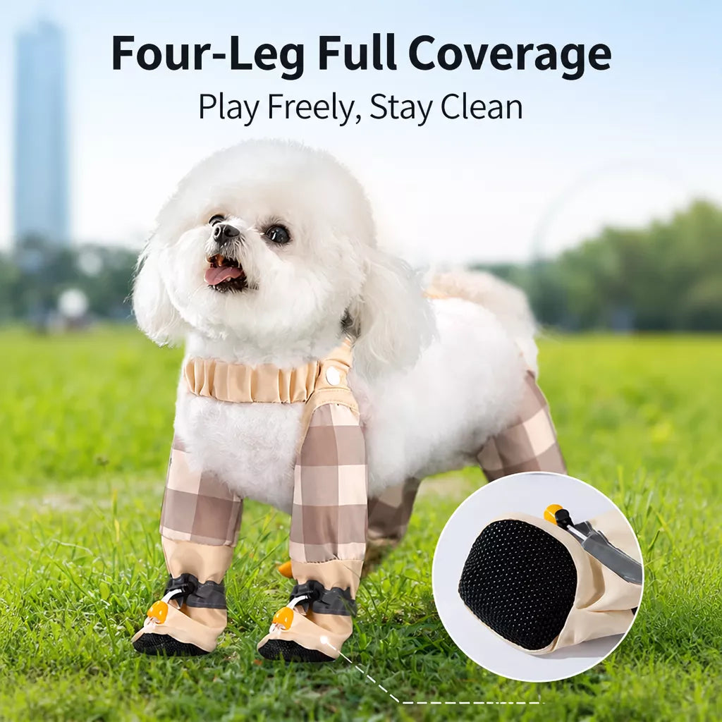 Summer Four-Leg Dog Coverall for Small Dogs