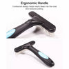 Long-Hair Dog Grooming Rake Brush for Large Breeds