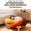 Flower-Shaped Pet Bed with Wood Stand