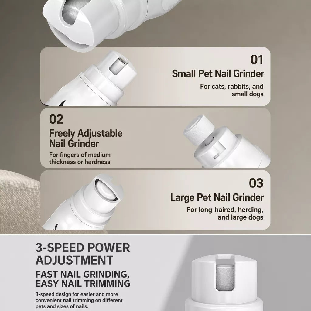 Electric Nail Grinder for Dogs and Cats