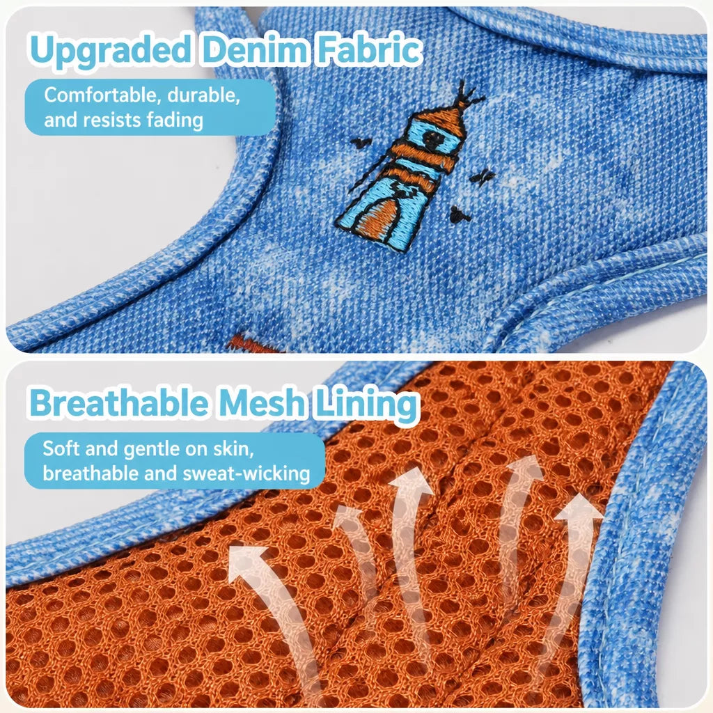 Adjustable Vest-Style Dog Harness
