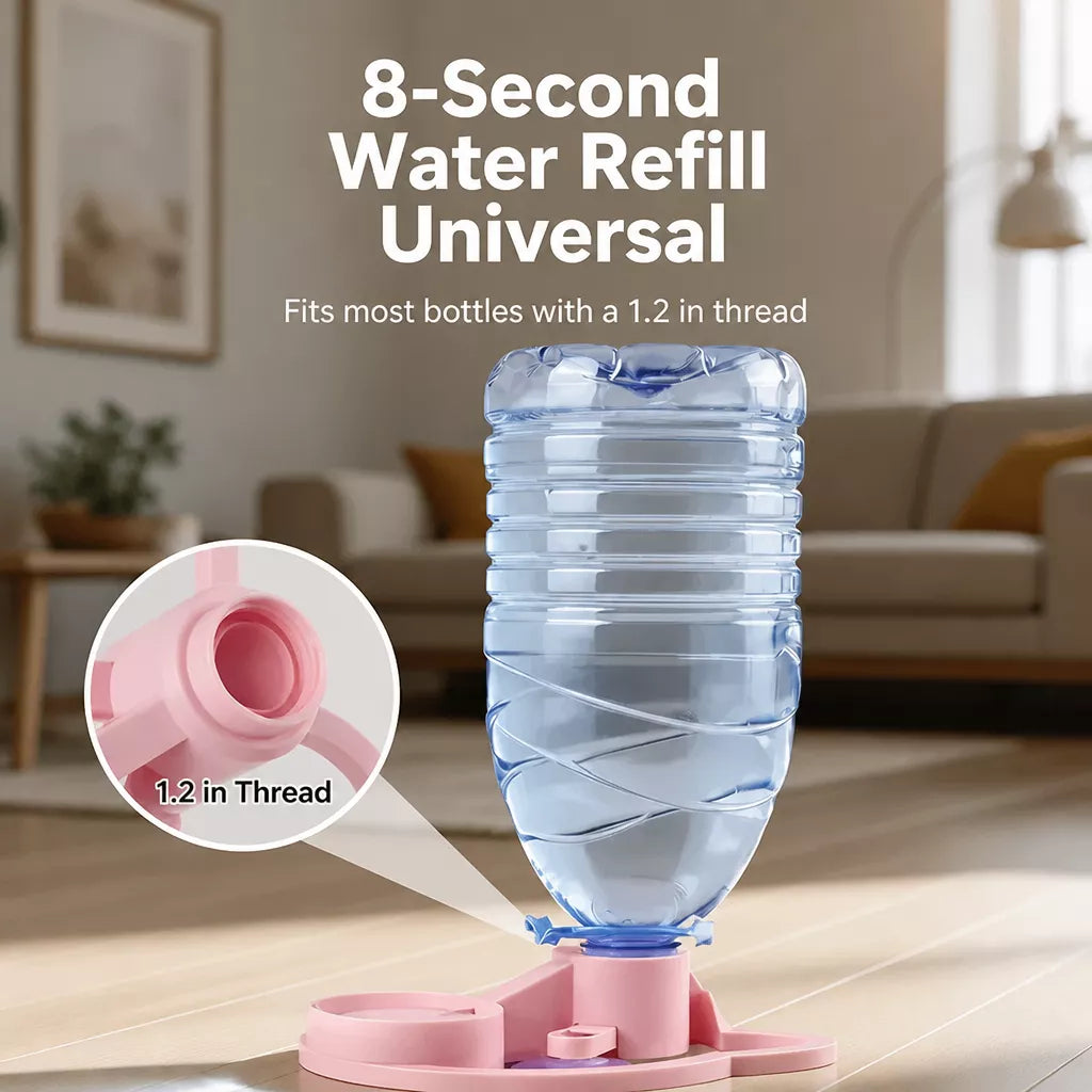 Portable Pet Water Bottle Dispenser