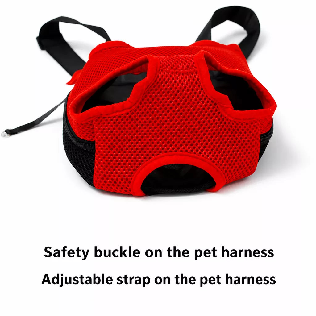 Mesh Pet Carrier Backpack for Cats and Small Dogs