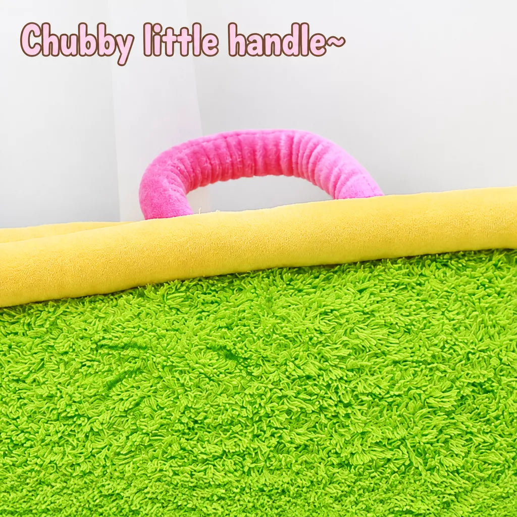 Colorful Plush Pet Bed for Dogs and Cats
