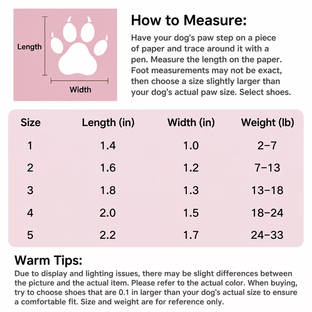 Oxford Cloth Small Dog Shoes with Zipper Closure
