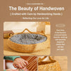 Woven Pet Bed for Cats and Small Dogs