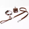 Faux Leather Dog & Cat Collar with Jewel Detail