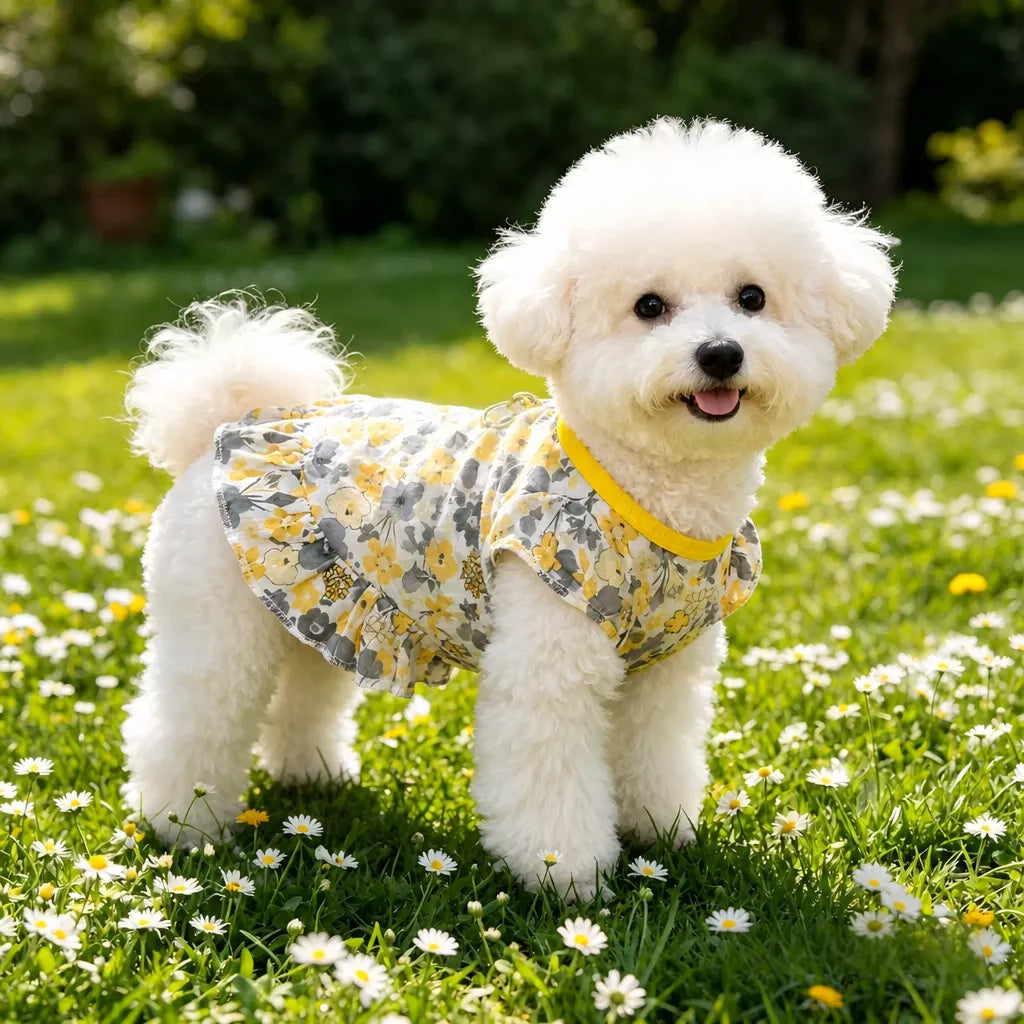 Mesh Pet Dress for Dogs and Cats