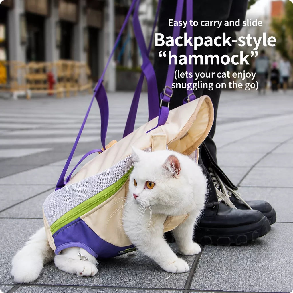 Pet Backpack Carrier for Cats and Small Pets