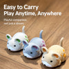 Electronic Plush Hamster Toy with Sound for Cats