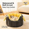 Faux Leather Car Pet Carrier for Cats and Small Dogs