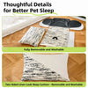 Tent-Style Dog Bed with Removable Washable Cover