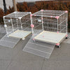Indoor Stackable Metal Dog Crate with Sliding Door