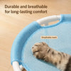 Round Cat Bed with Hammock-Style Resting Area