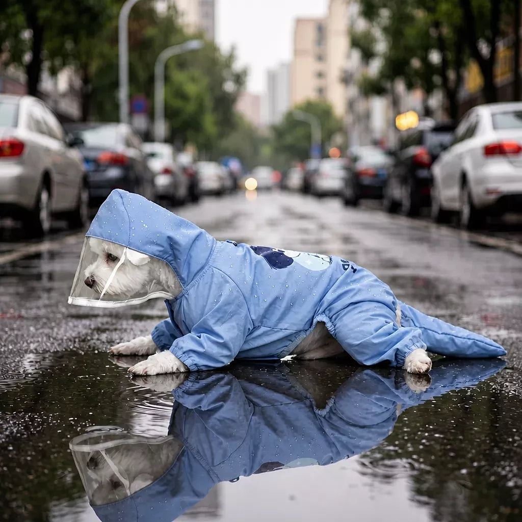 Four-Leg Dog Raincoat