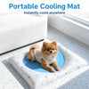 Oxford Cloth Gel Pet Mat for Pets Up to 19 lb