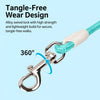 Nylon Round Rope Dog Leash for Small to Medium Dogs