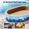 Kraft Paper Cat Scratcher Lounge for Scratching and Resting