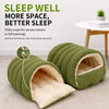 Semi-Enclosed Cat & Dog Bed with Removable Cover