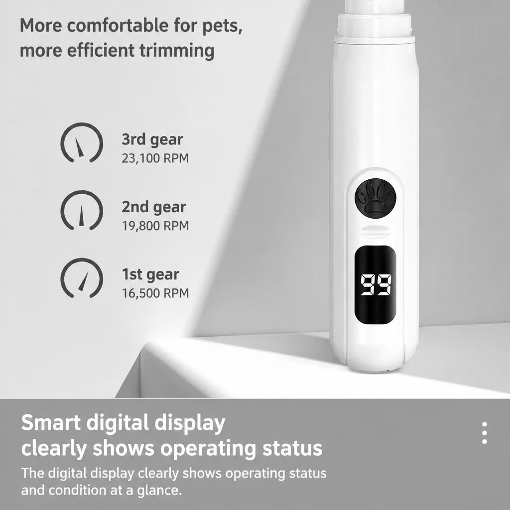 Electric Nail Grinder for Dogs and Cats