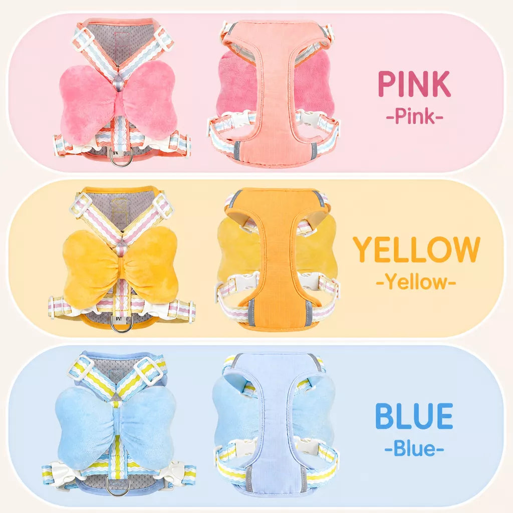 Small Dog Harness & Leash