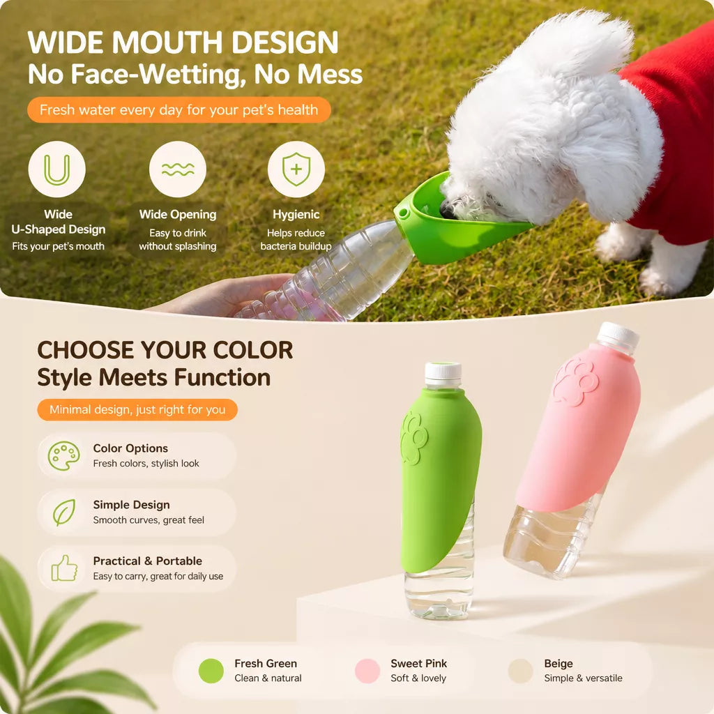 Foldable Portable Pet Water Bottle