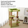 Compact Cat Tree with Space Capsule, Perch, and Cat Hideaway